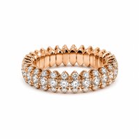 Anneau Moraglione Femme in Or Diamante PD5273-ROSA